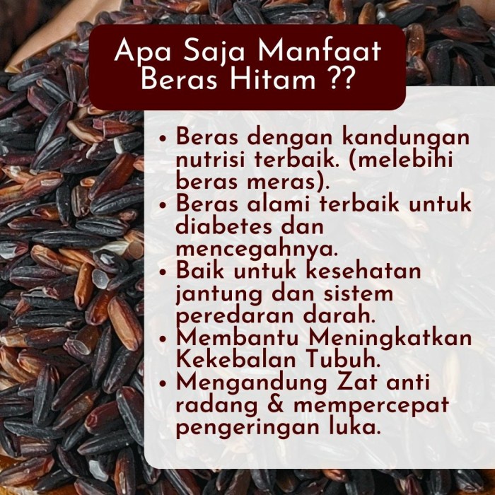

978Eq10W (Vakum 1Kg) Beras Hitam Premium Sriwangi WQ12