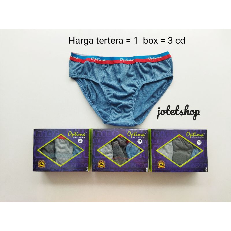 Celana dalam Anak Boxer segitiga Anak Optima Premium Original Asli Termurah. CD anak