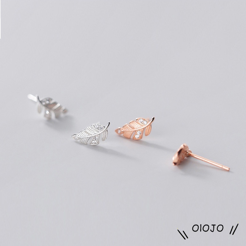 Anting Kecil Yang Indah Anting-anting Kecil Pemodelan Hewan Geometris Tanaman Yang Kreatif - ol