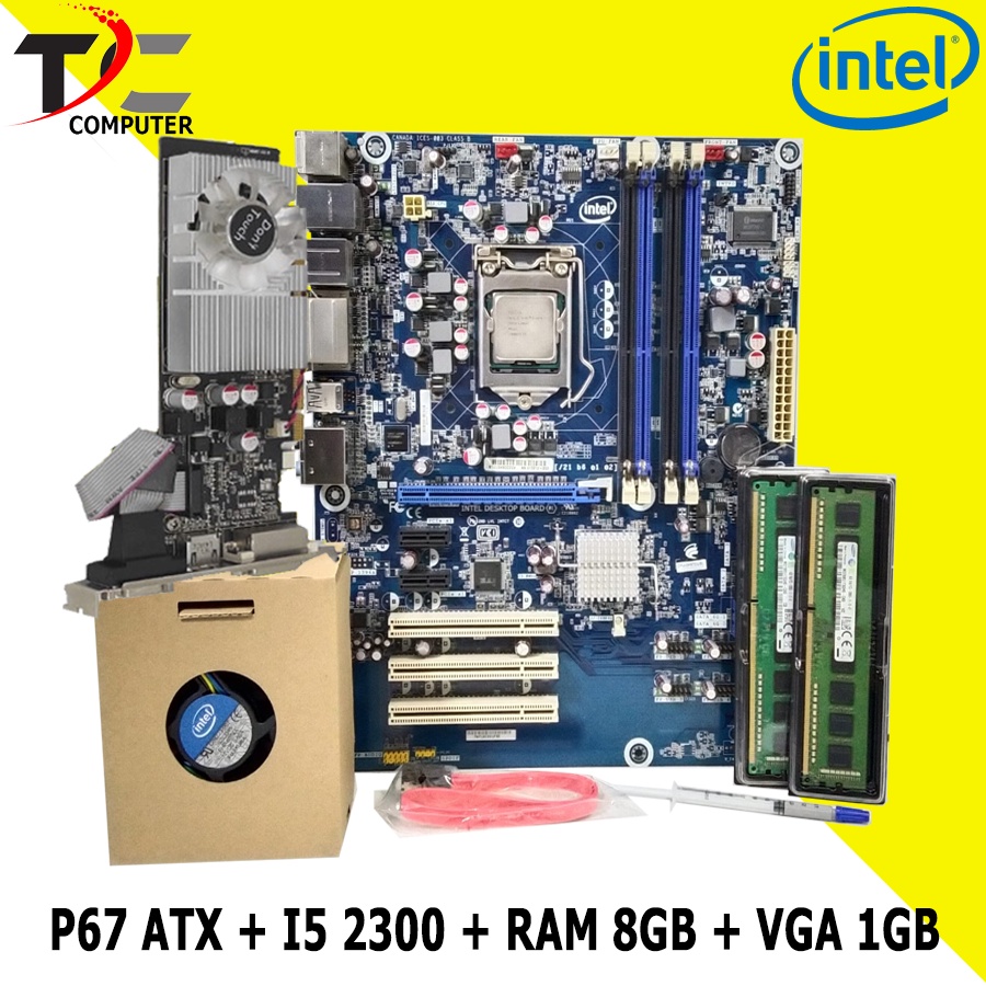 Motherboard INTEL P67 Pro3 LGA 1155 - INTEL I5 2300