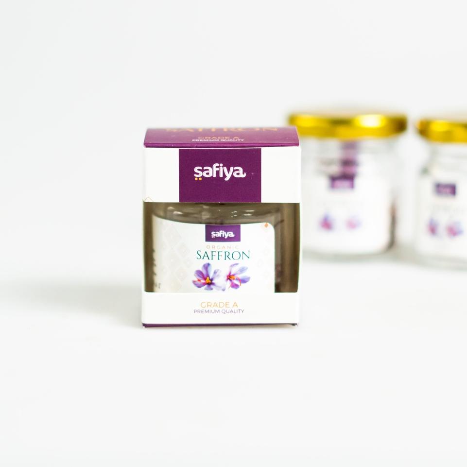 

(vlbk -38) Bunga Saffron | Safron Super Negin 2 Gr Premium Vitamin Suplemen Original SAFIYA HERBAL Produk Ori