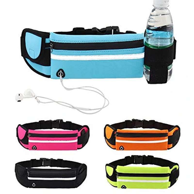 WAIST BAG TAS PINGGANG OLAHRAGA KARET JOGGING SIMPLE ELASTIS