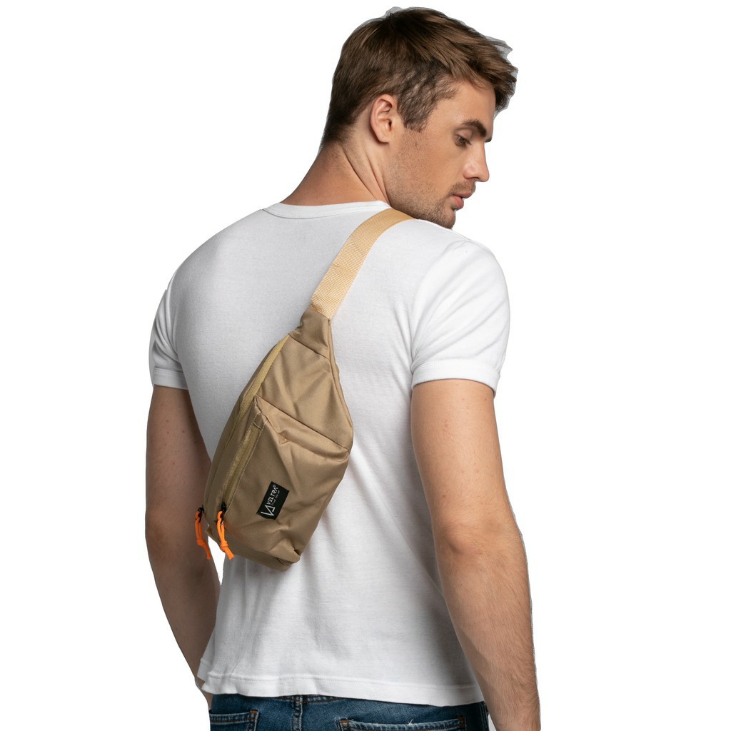 Tas Pria WaistBag Man Korea Slempang Cowok / Tas Pinggang Cowok Casual A9