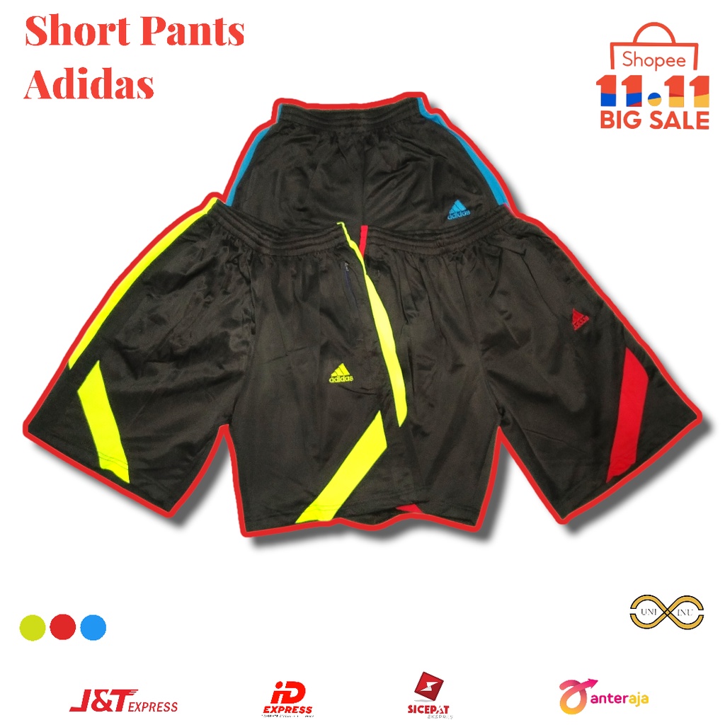 Short Pants Adidas/kolor adidas/celana pendek/celana jogging/celana olahraga