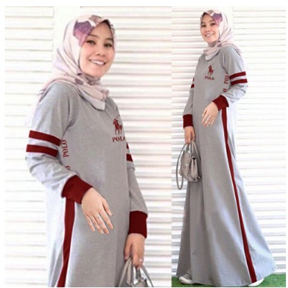 Gamis Kaos//Polos//Busui Friendly//New Nella Maxy//<by Lynnelle>//Maxi Dress Muslim Maxi / Long Dres