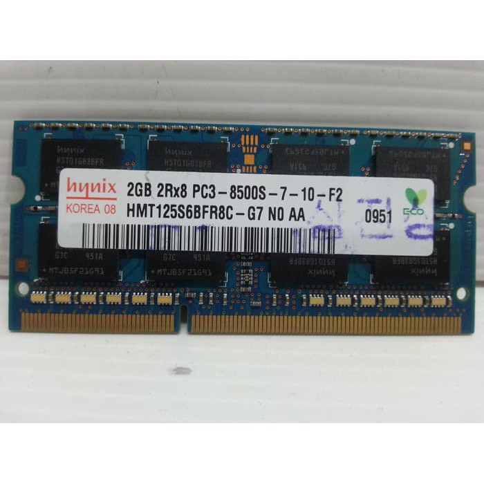 Ram Laptop 2GB DDr 3 PC 8500