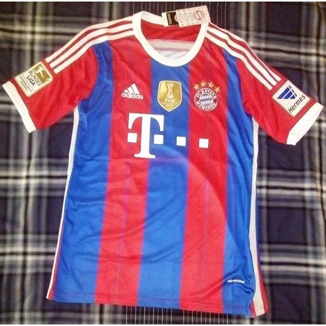 Jersey Bayern Munchen Home 2014/2015 full Patch Bundesliga