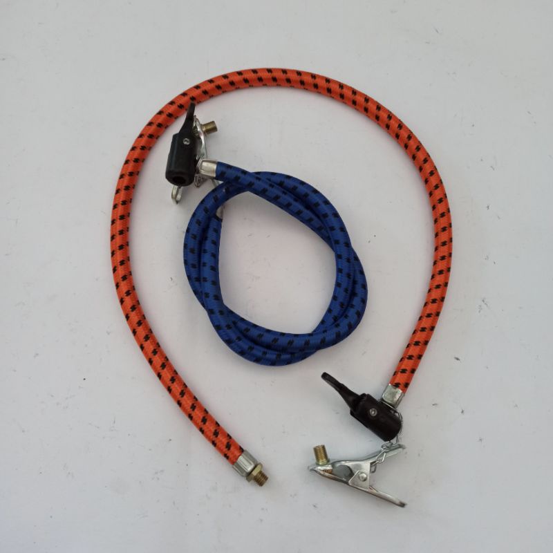 Selang Pompa Sepeda Double Cup Drat Kecil