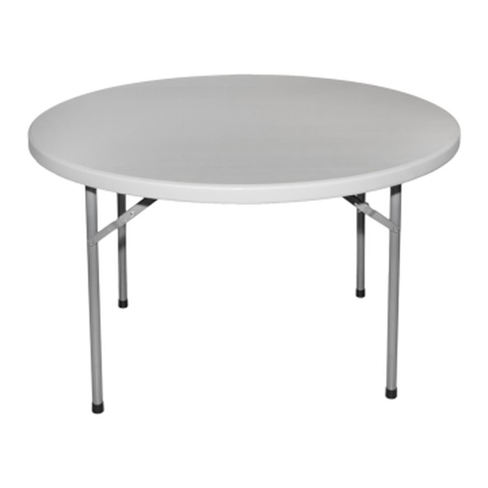 MEJA PORTABLE LIPAT BULAT/ ROUND FOLDABLE TABLE 122X74CM