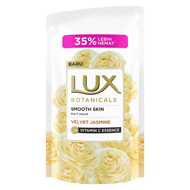 Lux Botanicals Sabun Mandi Cair Velvet Jasmine 400 mL x3