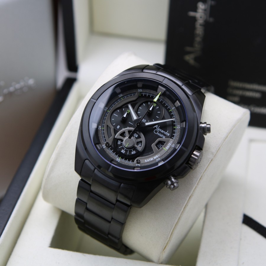 JAM TANGAN PRIA ALEXANDRE CHRISTIE AC 6622 RANTAI ORIGINAL GARANSI RESMI 1 TAHUN