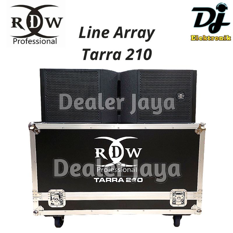 Speaker Line Array RDW TARRA 210 / TARRA210 + Hardcase - Pasif