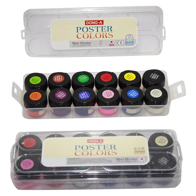 

Promo! Poster Color/ Cat Air Dong-A 12 Warna/Set 15 Ml Terpercaya