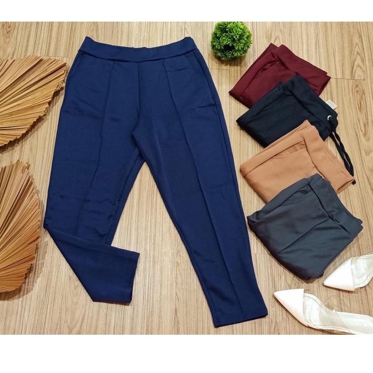 PA.25Au22l ‑ (Polos) CELANA ALL SIZE CEWEK / CELANA JUMBO CEWEK / CELANA POLOS HITAM / CELANA SCUBA 