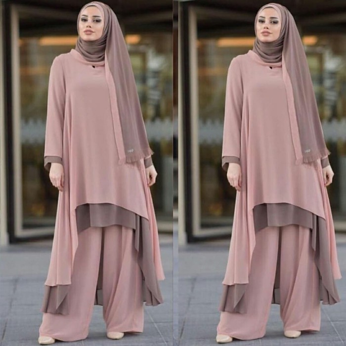 Chilkitka Baju Wanita / Baju Bangkok / Baju Import One Set K RE709 Setelan Tunik Seungri - Me