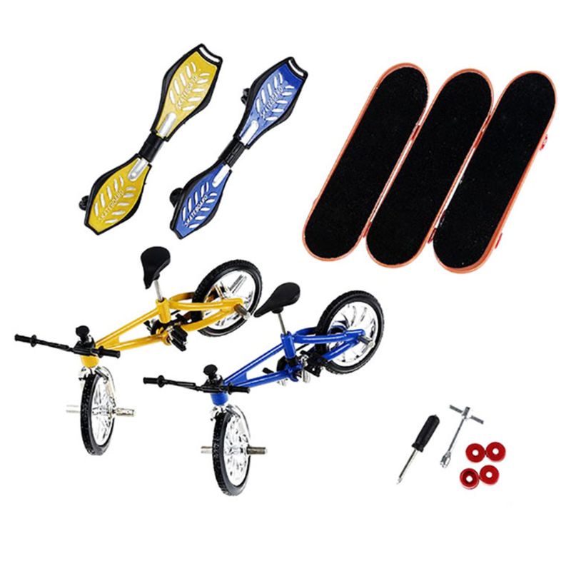 Mary 8Pcs Untuk Tech Deck Finger Bike Dan Skateboard Anak Anak Mainan Roda G