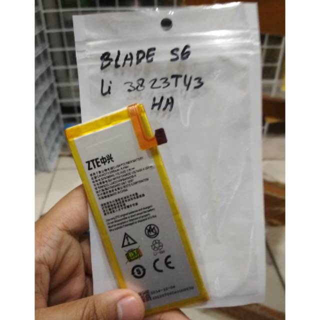 Baterai Zte Blade S6 Li3823T43 Battery Zte S6 Blade Li3823T43