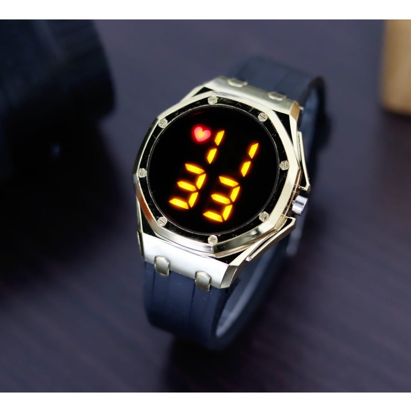 BISA COD✅ Jam Tangan Sport Digital Rubber Untuk Wanita Dan Pria Fashion Gaya Korea Import