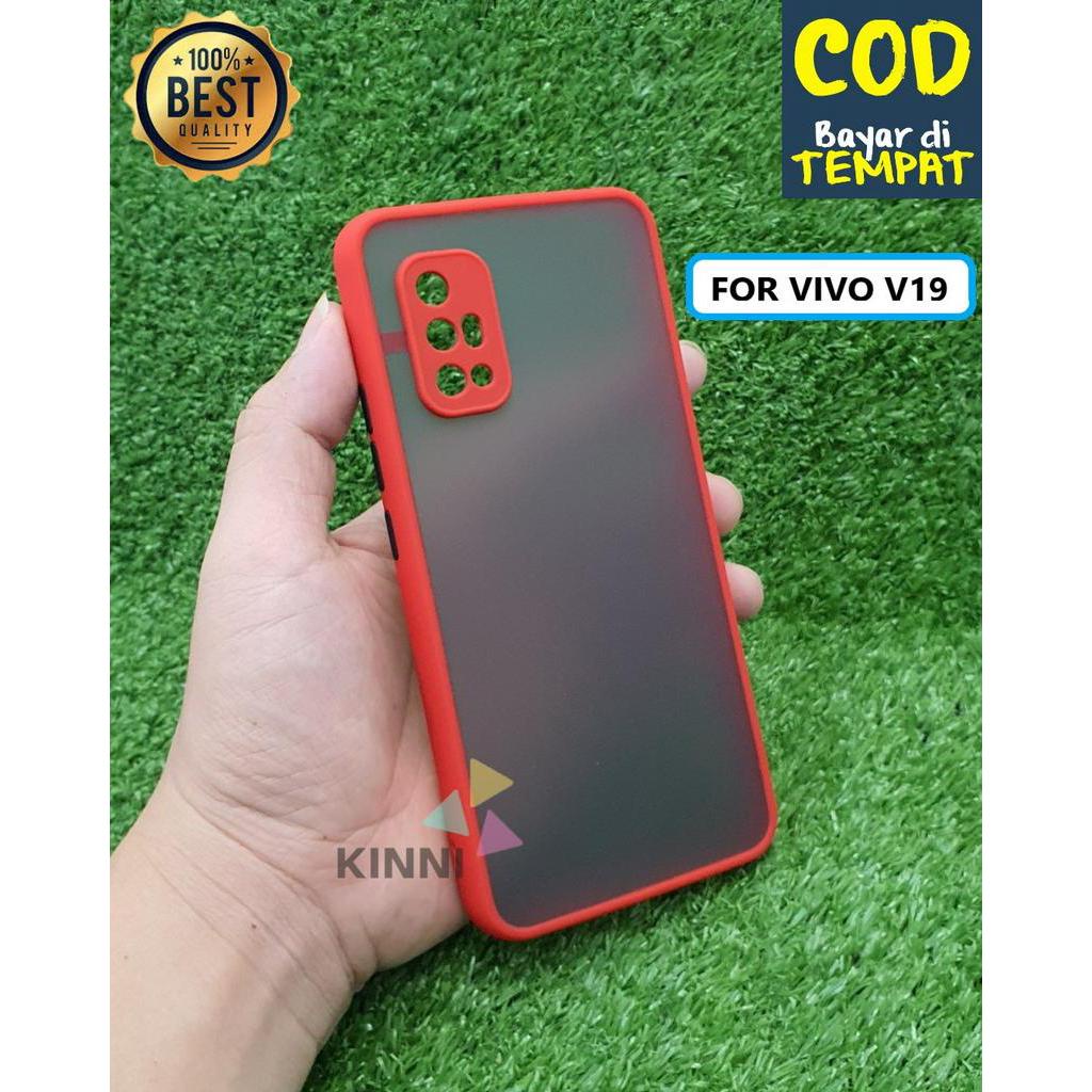 Casing Untuk Vivo V19 Camera Protect New Case Aero Original Hard Soft Armor Transparent
