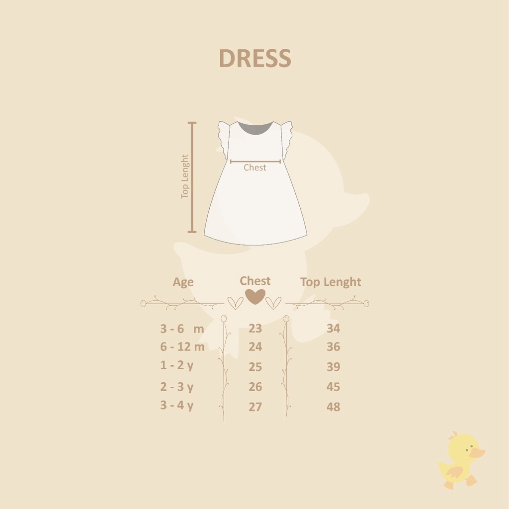 Winteku Simple Casual Ruffle Dress Anak Perempuan Dress Pendek Anak Girl