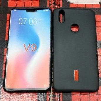 VIVO V9 softcase VIVO V9  karet silikon karet hitam MANTUL MURAH MERIAH