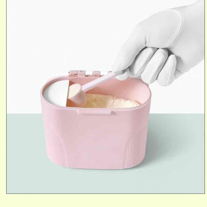 POWDER SAFER Happy Milk Box multifungsi susu penyimpan makanan dll