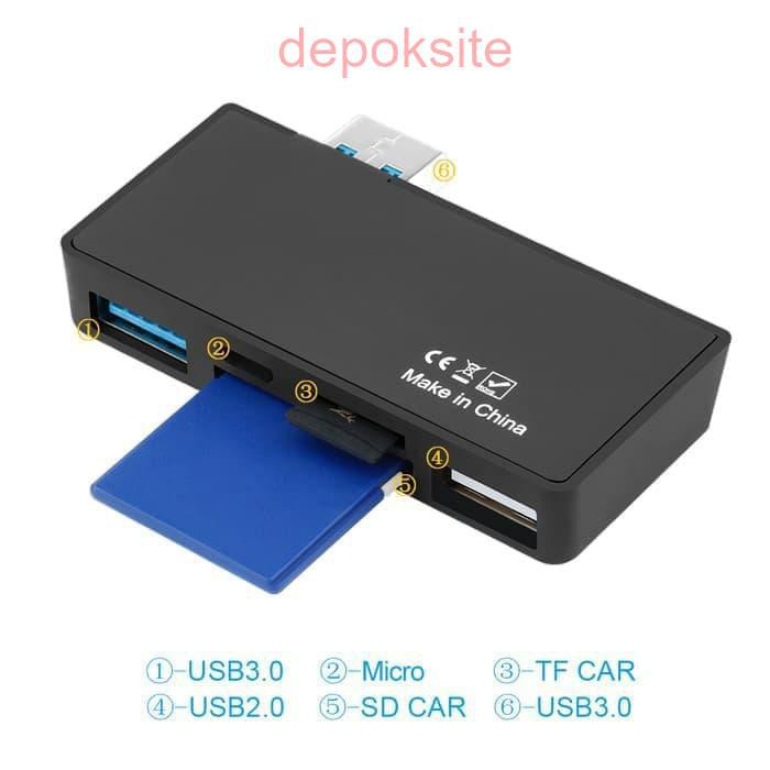 Ori Rocketek Surface Pro Card Reader High Speed USB 3.0/2.0/SD/TF Fast