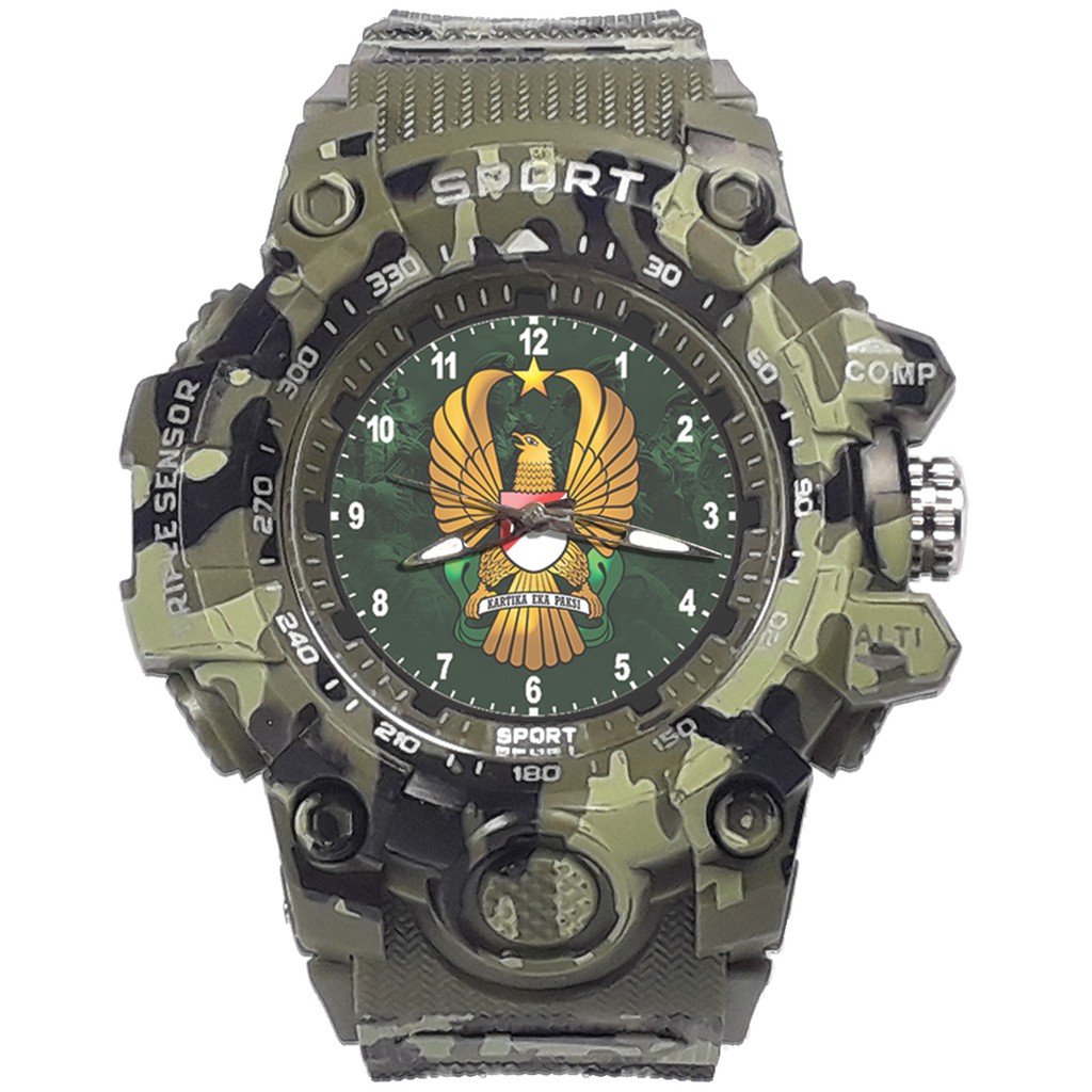 {Istimewa} Jam Tangan TENTARA NASIONAL INDONESIA (AD) - Water Resistant