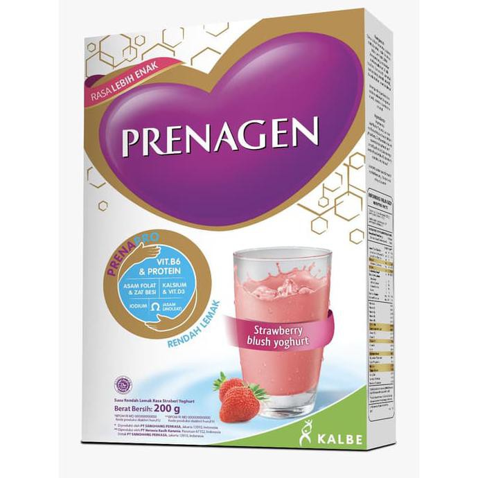 Ninnnnjuku98 Prenagen Yogurt Strawberry Blush 200ml Nutrisi Ibu Hamil Shopee Indonesia