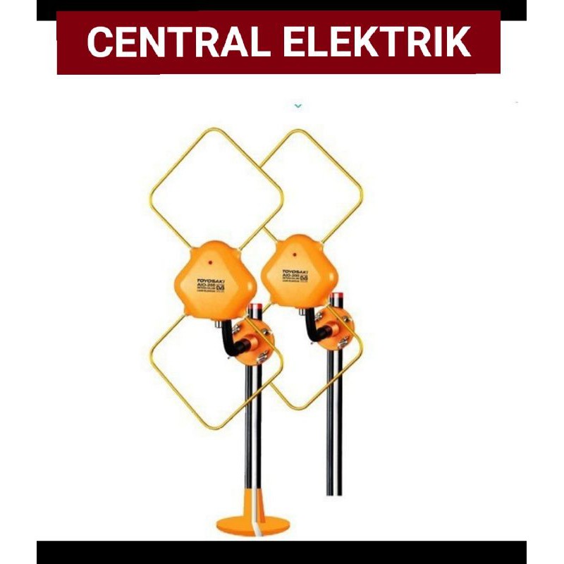 Antena Toyosaki AIO-200 Outdoor Dan Indoor plus Booster - ASLI