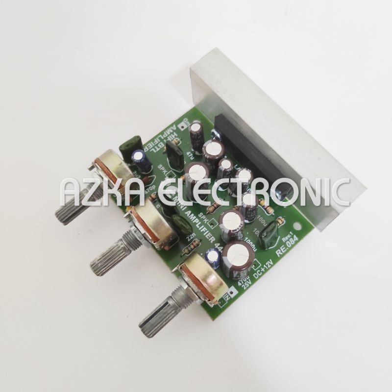 Kit Mini Amplifier Mono 12V DC 40 Watt LA4440