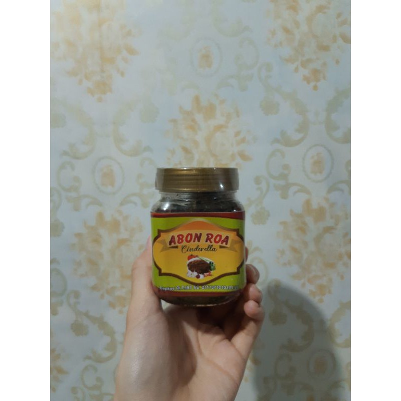 

Abon Roa Cinderella 100gram