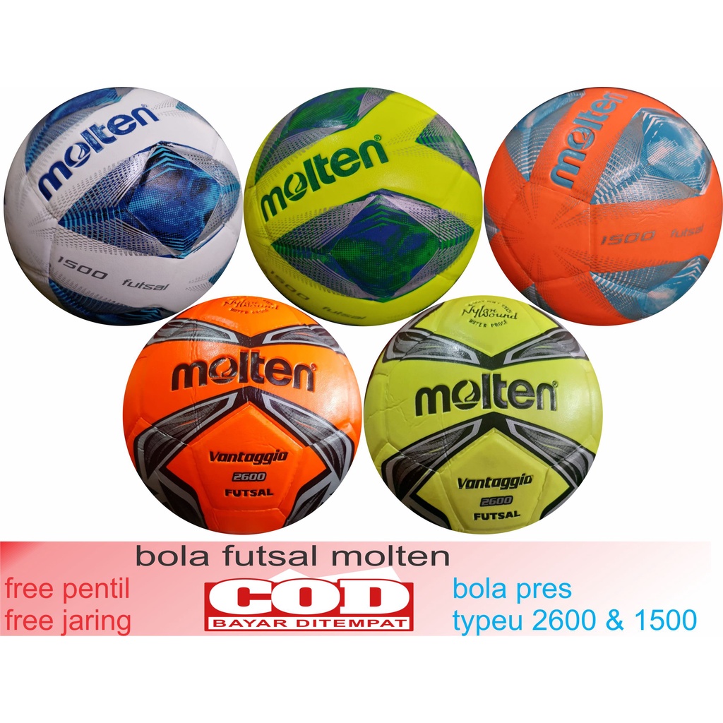 BOLA FUTSAL MOLTEN VANTAGGIO / BOLA FUTSAL MOLTEN / BOLA FUTSAL BAGUS / BOLA FUTSAL