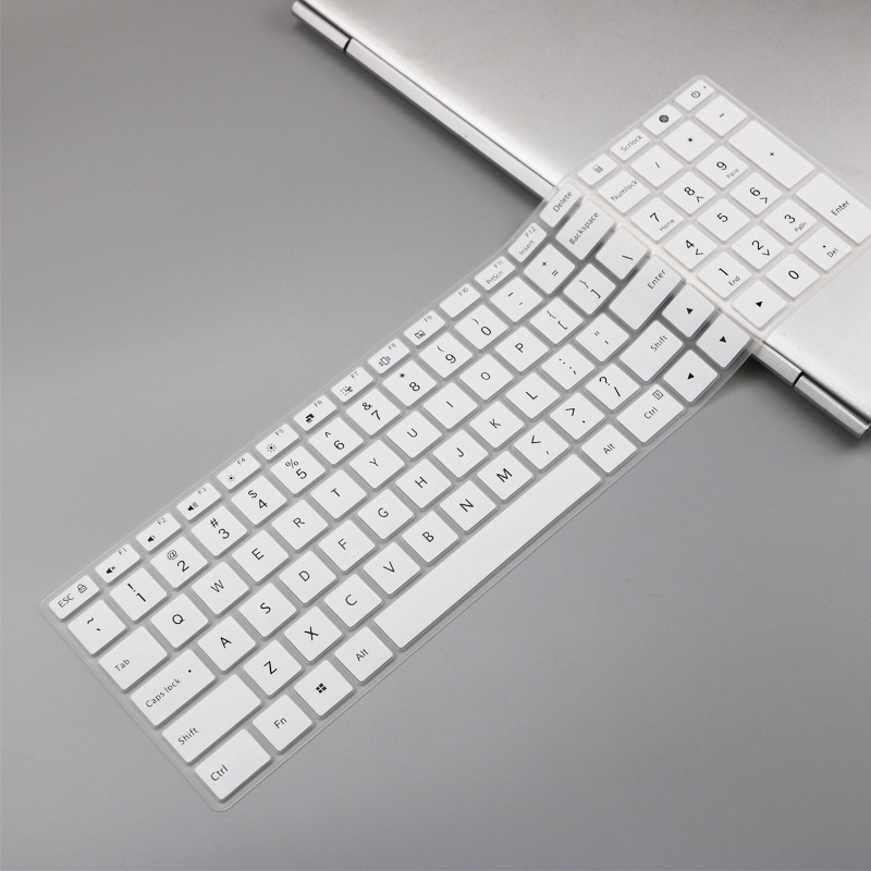 For  15.6 Inch Xiaomi Ruby TM1709 MX110 Soft Ultra-thin Silicone Laptop Keyboard Cover Protector