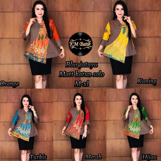 Restok Blus Jatayu Batik