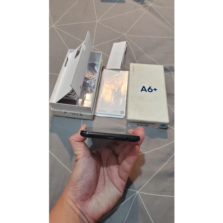 samsung A6+ second ram 4/32gb fullset mulus