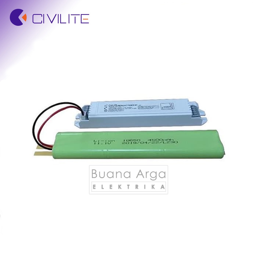CIVILITE Driver LED Baterai Emergency 3-50