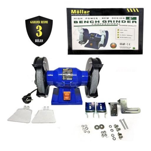 Mesin Gerinda Duduk / Bench Grinder 5" Mollar