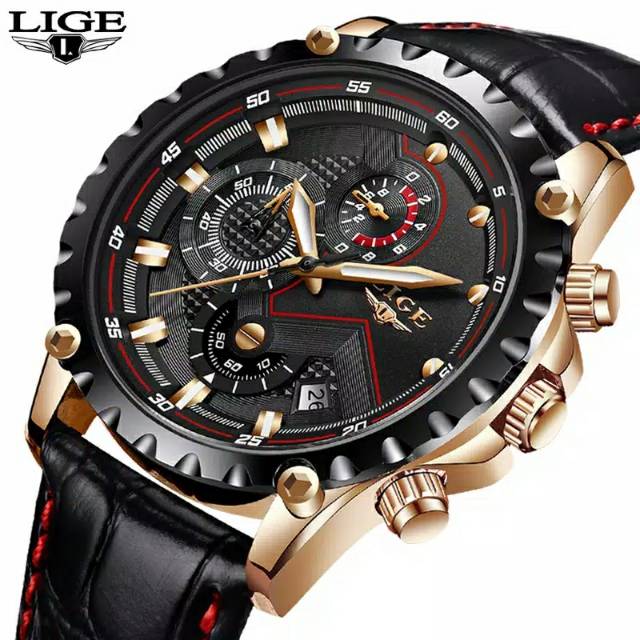 Jam Tangan LIGE Waterproff Original