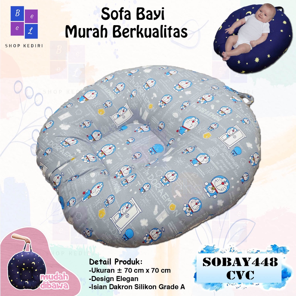 ✨ BeeL Shop ✨Sofa Bayi Newborn Sobay Multifungsi Perlengkapan Bayi Baru Lahir Baby Gift Set-SOBAY448CVC