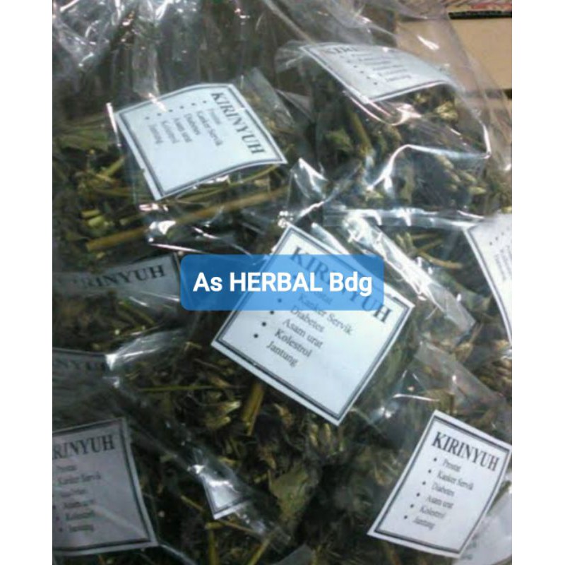 

Paket 500 gram daun kirinyuh kopasanda kering-az