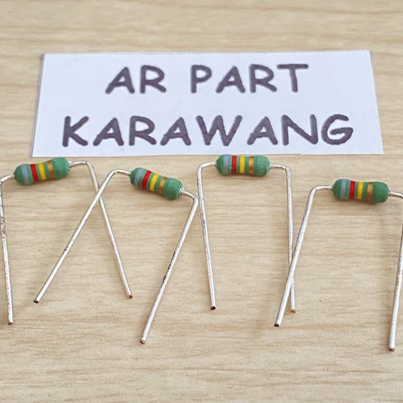 resistor 820k 1/2watt original japan bodi kecil