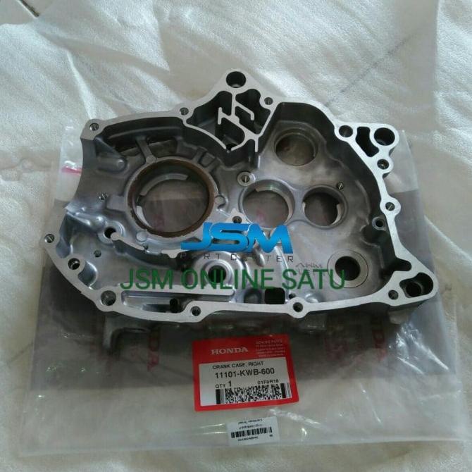 11101-Kwb-600 Crankcase Blade Blok Mesin Revo 110 Krengkes Oli Blade