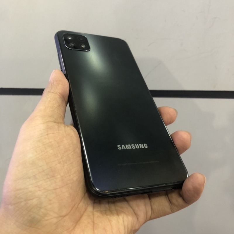 samsung a22 5G ram 6gb second fullset bekas pakai