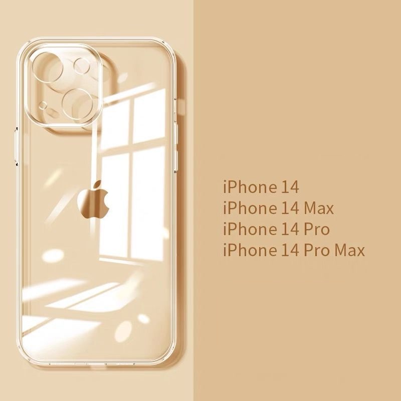 Soft Case Transparan Untuk Iphone 14 Pro Max 11 Pro Max 12 Pro Max 7 8 Plus 6 6s Plus X Xr Xs Max Se