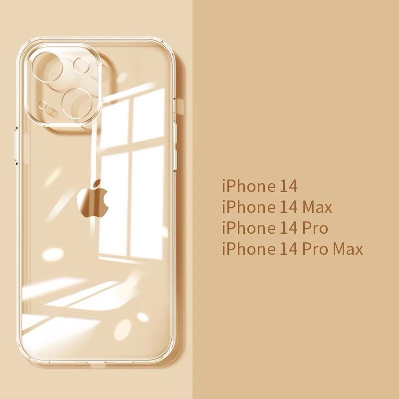 Soft Case Transparan Untuk Iphone 14 Pro Max 11 Pro Max 12 Pro Max 7 8 Plus 6 6s Plus X Xr Xs Max Se