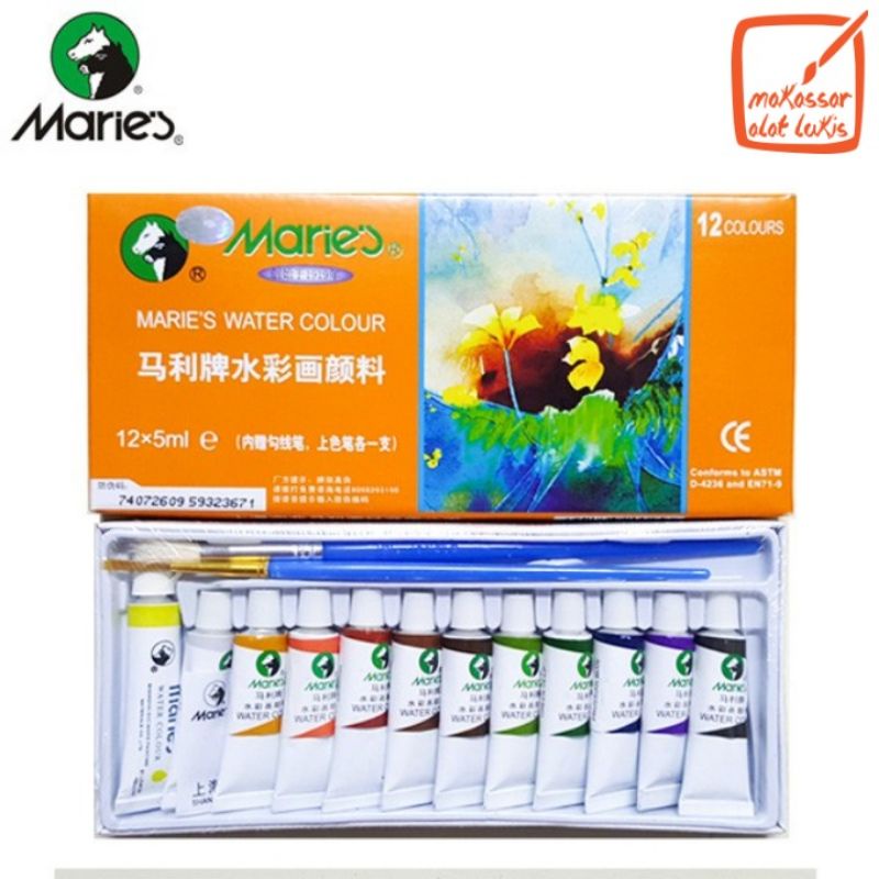 

Maries watercolor / cat air tube 12x5ml