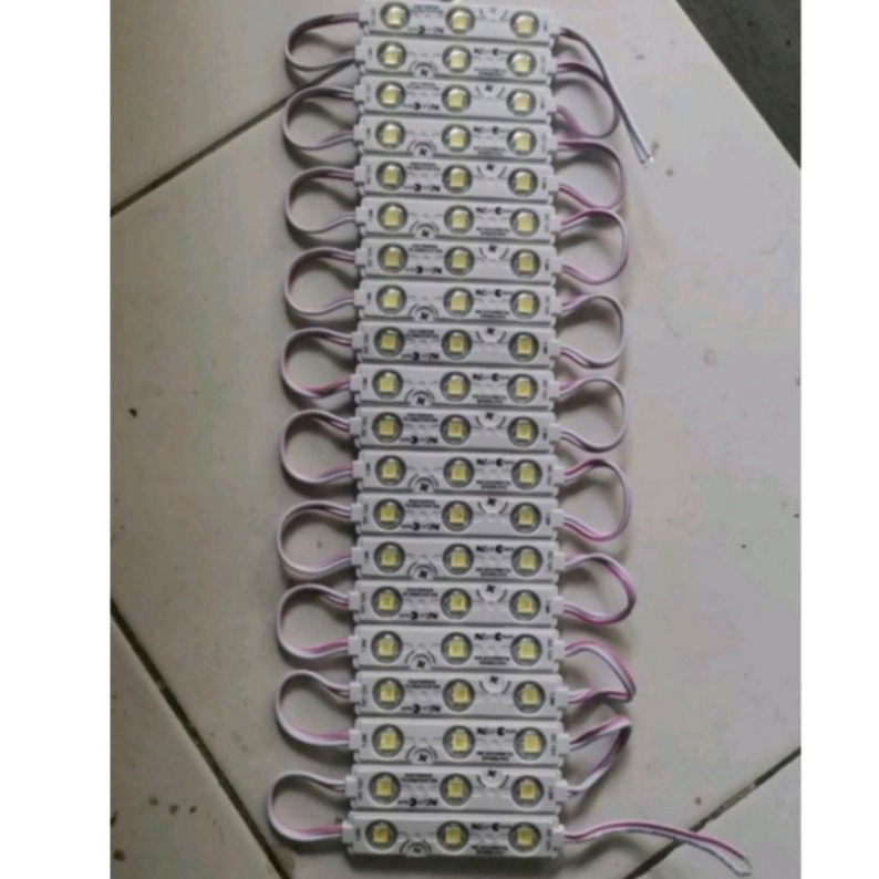 Led 3 mata SAMSUNG putih 12 volt lampu motor, mobil, aquarium-1
