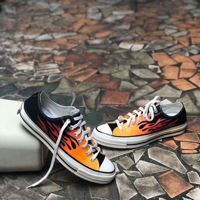 converse 70s flame low