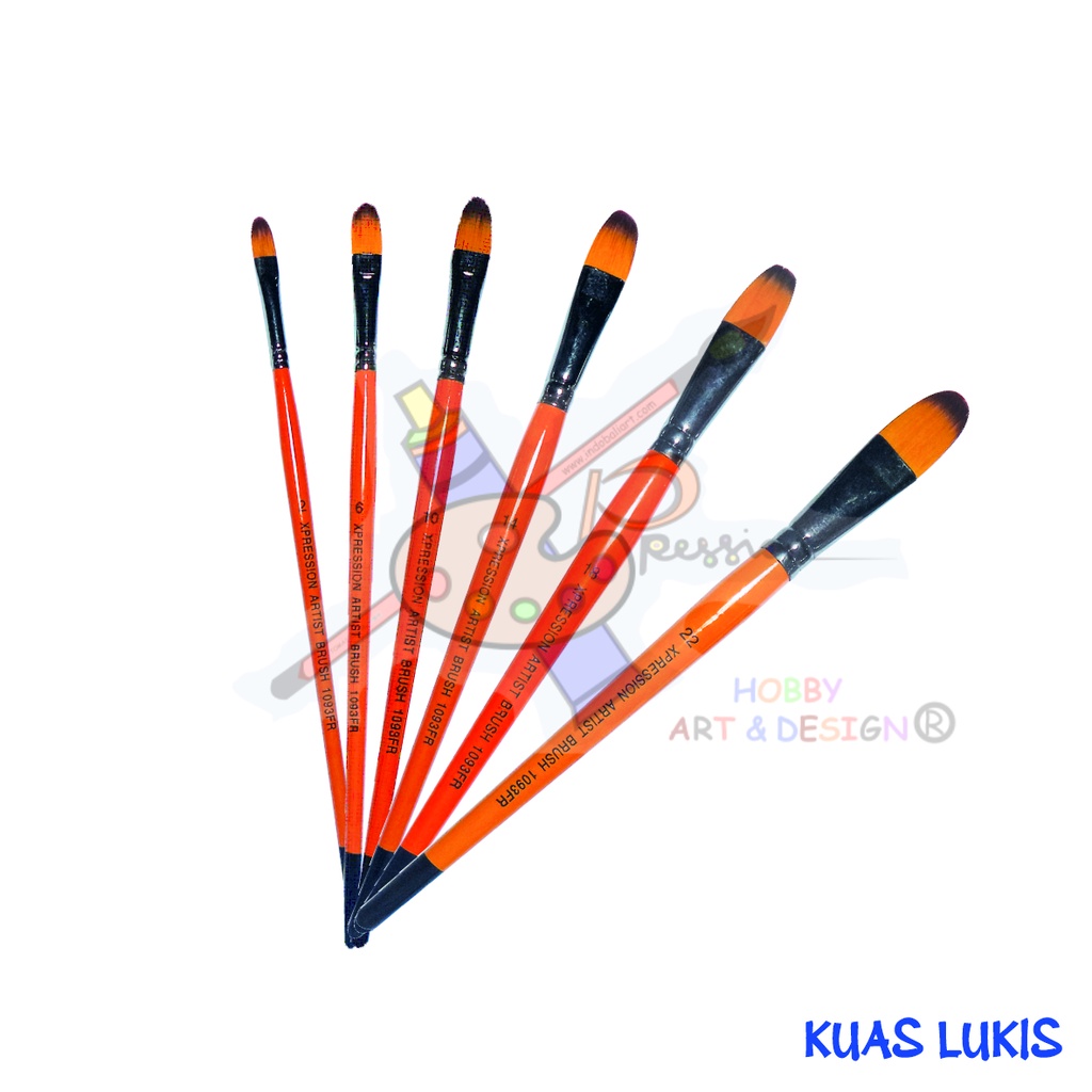 

KUAS LUKIS XP 1093 FR BENTUK FILBERT